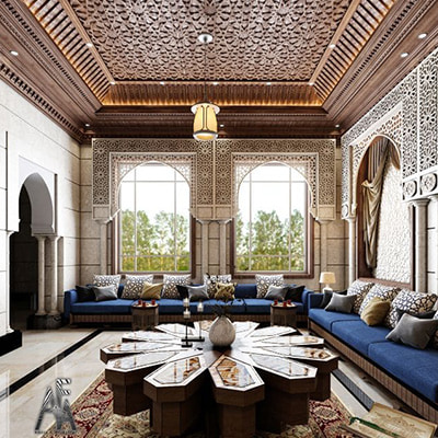 Arabic Majlis in UAE