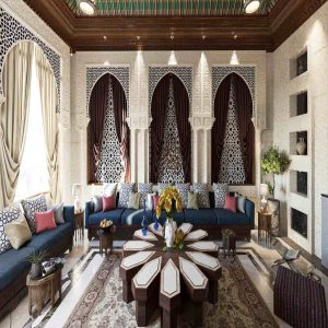 Comfortable Moroccan Majlis UAE