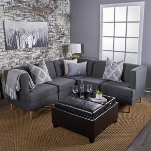 Grey Sectional Sofa Furniture Dubai