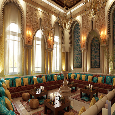Luxury Moroccan Majlis in Dubai