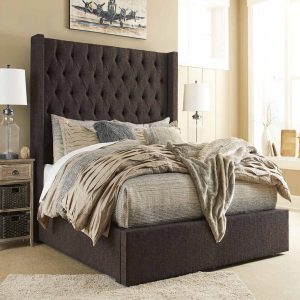 Luxury Upholstered Bed in UAE