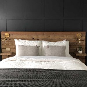 Luxury Wood Headboard Dubai