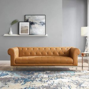 Modern Leather Sofa Upholstery Dubai
