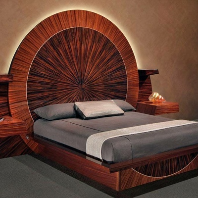 Modern Wooden Bed Furniture UAE