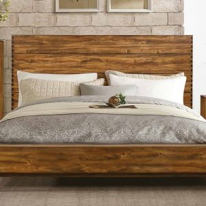 Modern Wooden Headboard Dubai