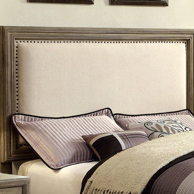 Plane leather headboard Dubai