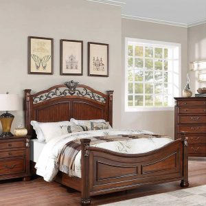 Stylish Wooden Traditional Headboard in UAE