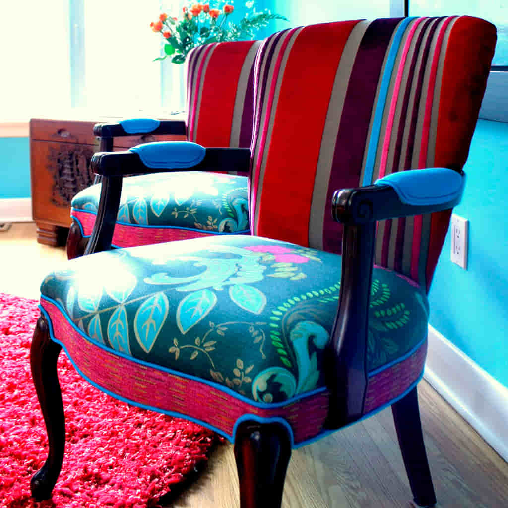 Wooden Custom Chair Upholstery Dubai