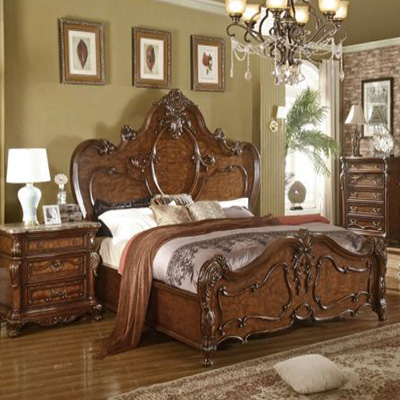 Wooden Traditional Headboard Dubai