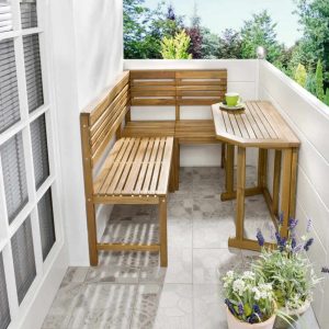 Wooden balcony Furniture Dubai